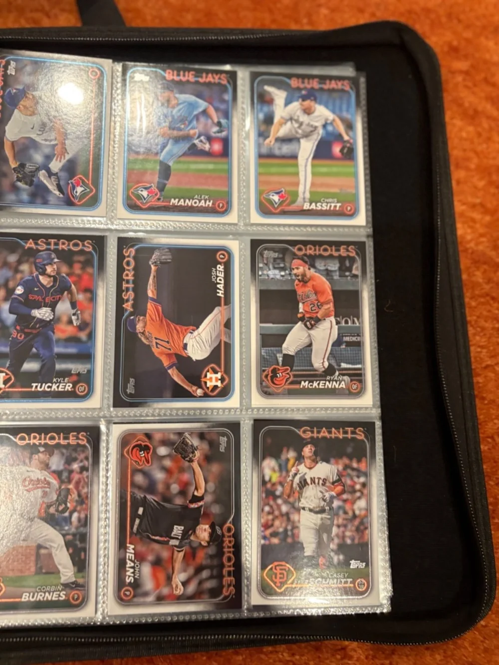 MLB baseball cards
